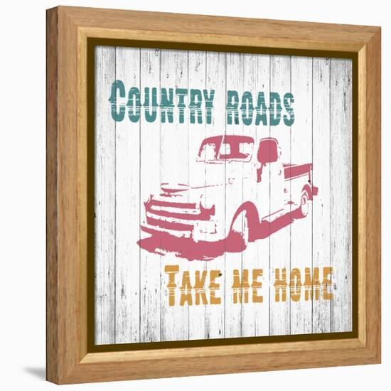 Country Roads-Alicia Soave-Framed Stretched Canvas