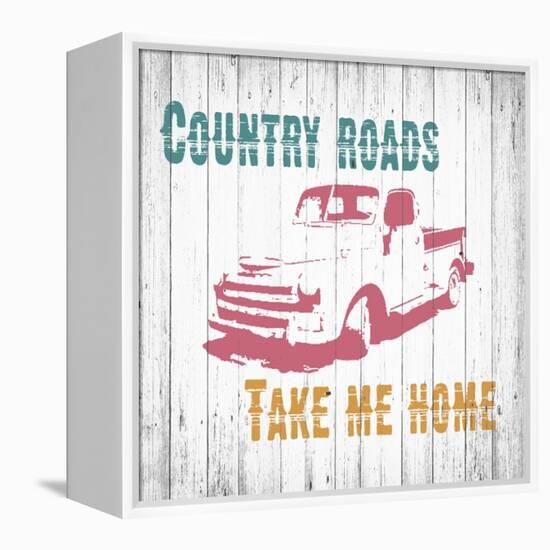 Country Roads-Alicia Soave-Framed Stretched Canvas