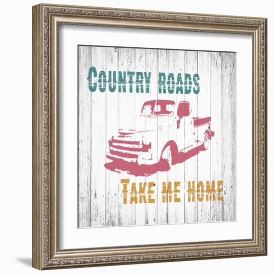 Country Roads-Alicia Soave-Framed Art Print