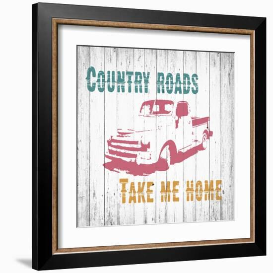 Country Roads-Alicia Soave-Framed Art Print