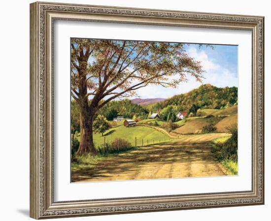 Country Roads-Lene Alston Casey-Framed Art Print
