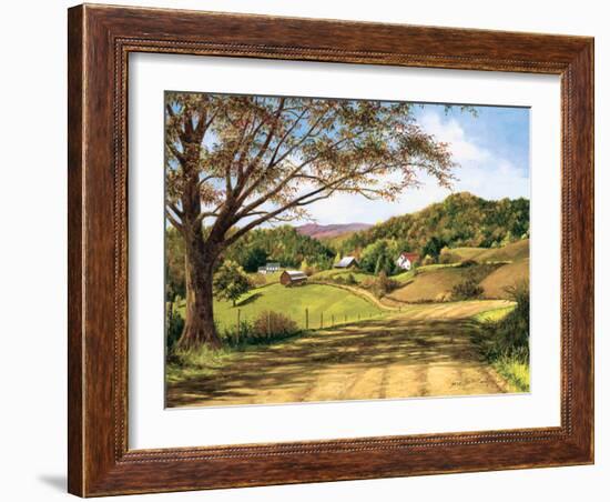 Country Roads-Lene Alston Casey-Framed Art Print