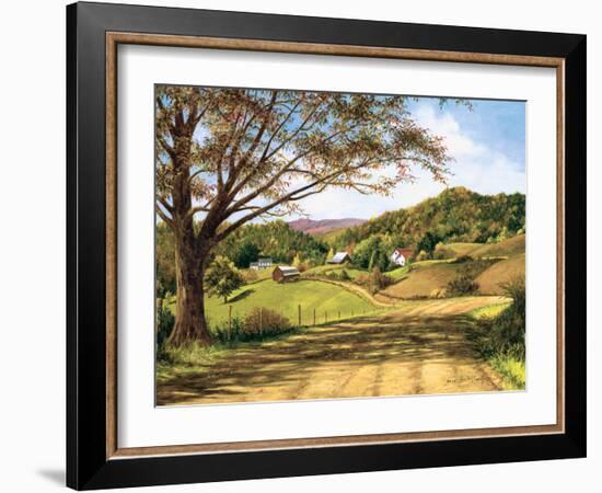 Country Roads-Lene Alston Casey-Framed Art Print