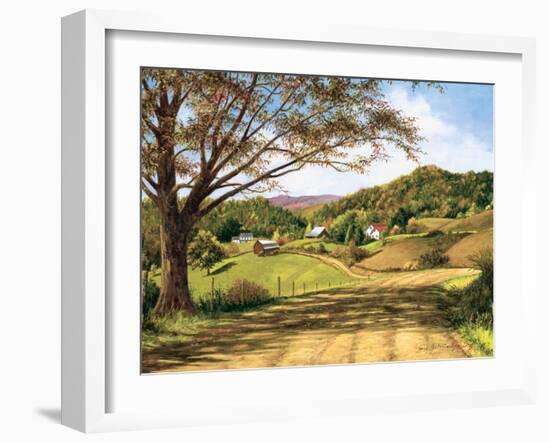 Country Roads-Lene Alston Casey-Framed Art Print