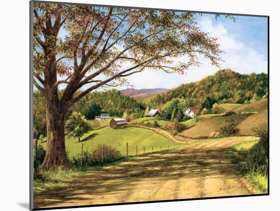 Country Roads-Lene Alston Casey-Mounted Art Print