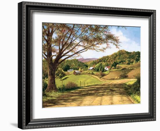 Country Roads-Lene Alston Casey-Framed Art Print