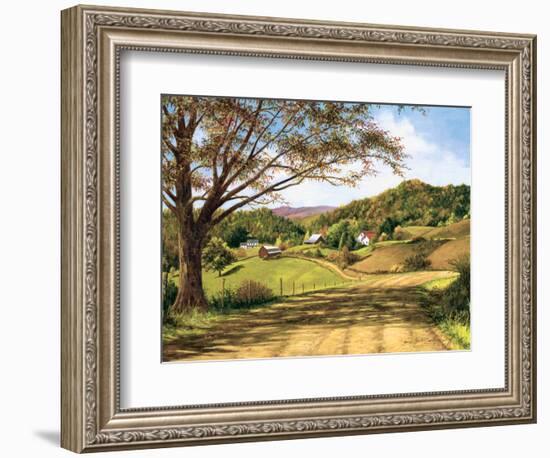 Country Roads-Lene Alston Casey-Framed Art Print