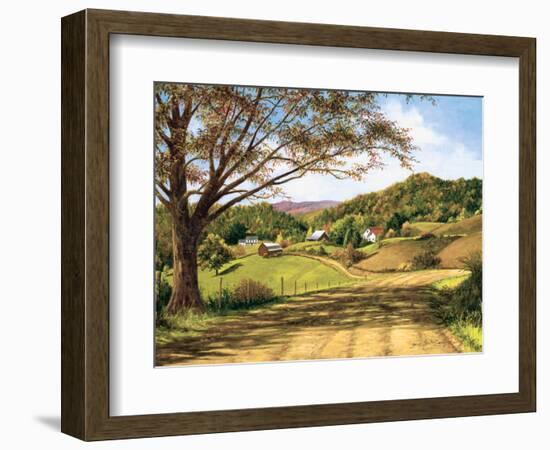 Country Roads-Lene Alston Casey-Framed Art Print