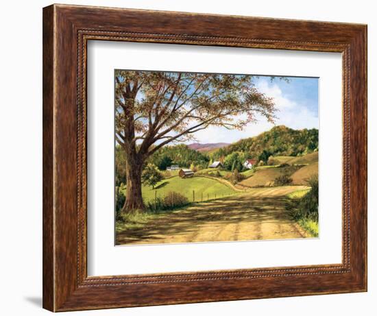 Country Roads-Lene Alston Casey-Framed Art Print