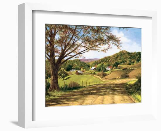 Country Roads-Lene Alston Casey-Framed Art Print