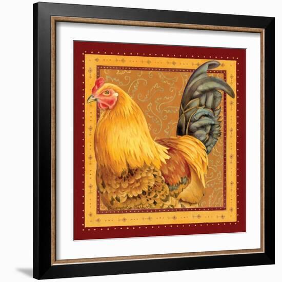 Country Rooster II-Gwendolyn Babbitt-Framed Art Print