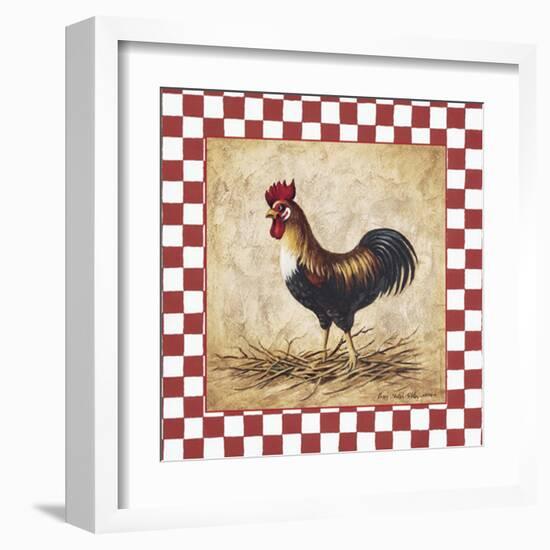 Country Rooster-unknown Sibley-Framed Art Print