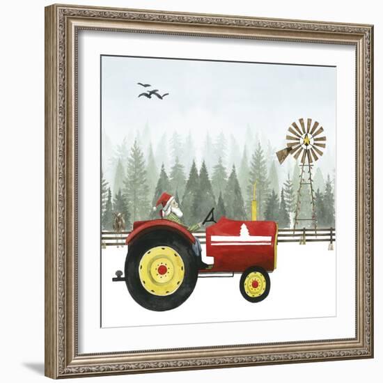 Country Santa II-Grace Popp-Framed Art Print
