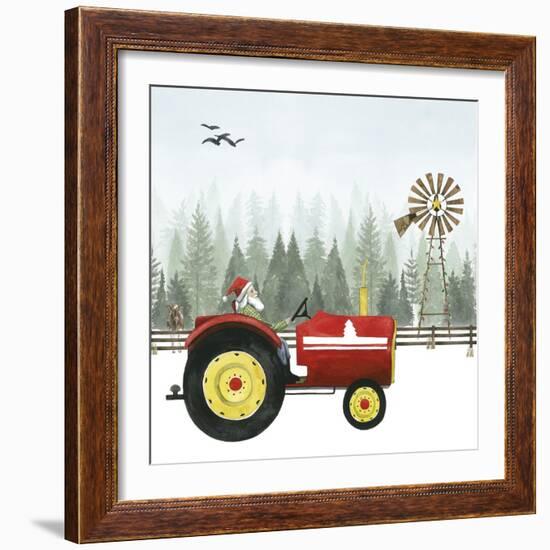 Country Santa II-Grace Popp-Framed Art Print
