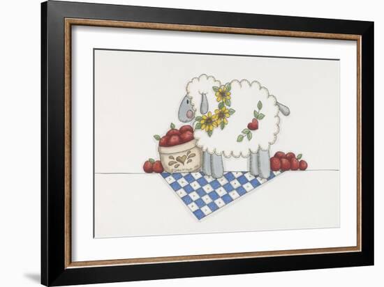 Country Sheep-Debbie McMaster-Framed Giclee Print