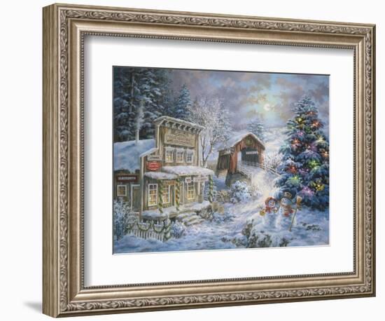 Country Shopping-Nicky Boehme-Framed Giclee Print