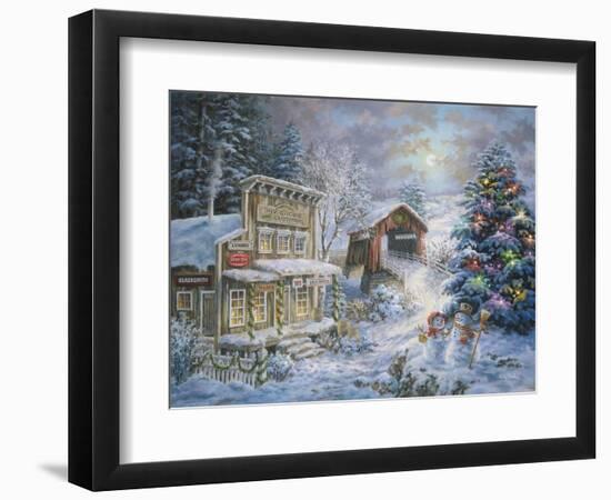 Country Shopping-Nicky Boehme-Framed Giclee Print