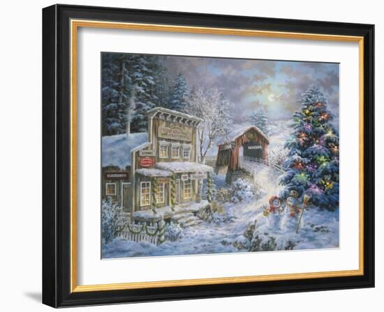 Country Shopping-Nicky Boehme-Framed Giclee Print