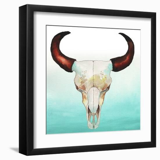 Country Skull-Elizabeth Medley-Framed Art Print