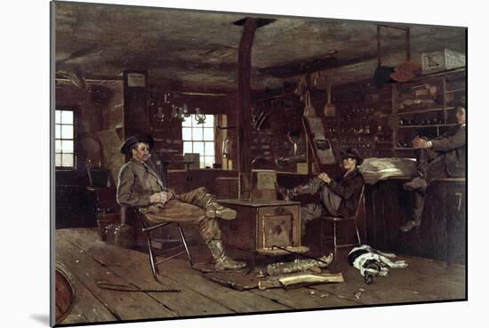 Country Store-Winslow Homer-Mounted Giclee Print