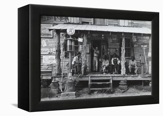 Country Store-Dorothea Lange-Framed Stretched Canvas