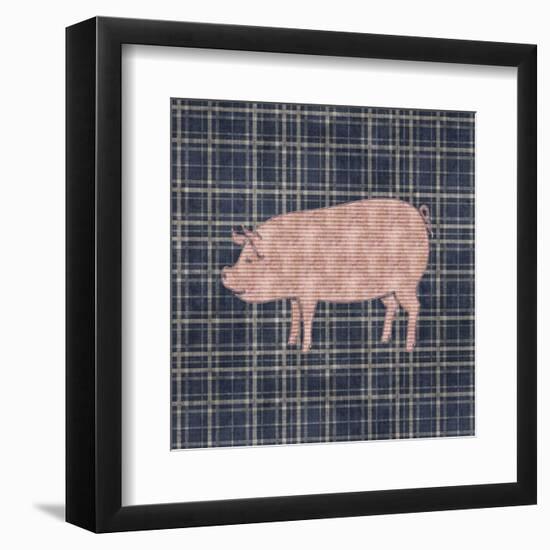 Country Style Pig-BG^Studio-Framed Art Print