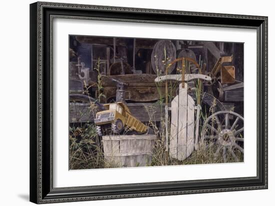 Country Sunday Mornings-John Morrow-Framed Giclee Print