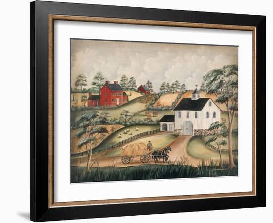 Country Sunday-Barbara Jeffords-Framed Giclee Print