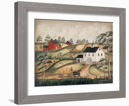 Country Sunday-Barbara Jeffords-Framed Giclee Print