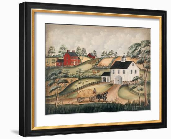 Country Sunday-Barbara Jeffords-Framed Giclee Print