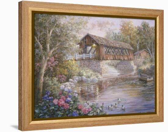 Country Thoroughfare-Nicky Boehme-Framed Premier Image Canvas