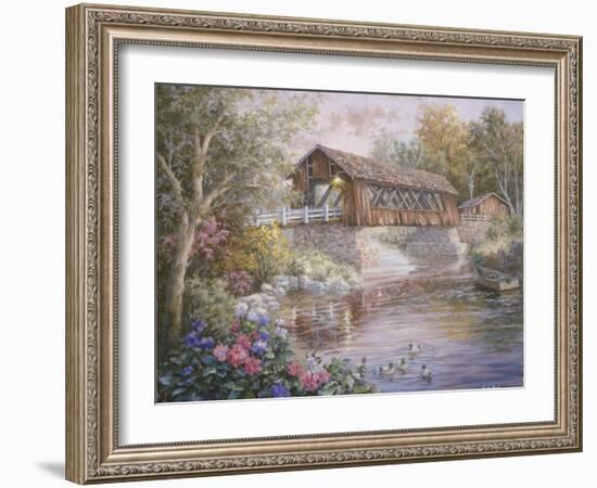 Country Thoroughfare-Nicky Boehme-Framed Giclee Print