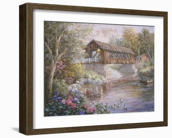 Country Thoroughfare-Nicky Boehme-Framed Giclee Print