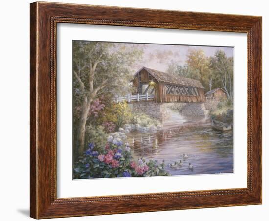 Country Thoroughfare-Nicky Boehme-Framed Giclee Print