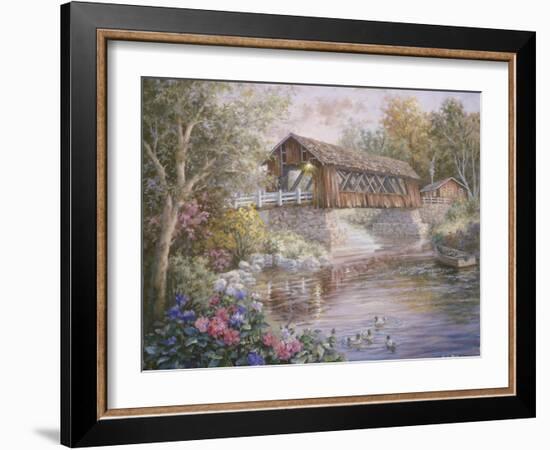 Country Thoroughfare-Nicky Boehme-Framed Giclee Print