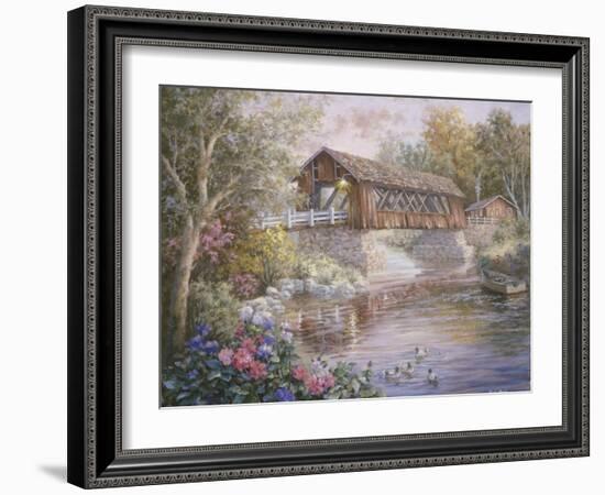 Country Thoroughfare-Nicky Boehme-Framed Giclee Print