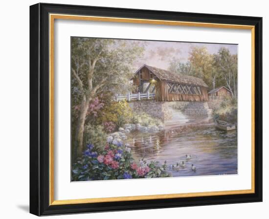 Country Thoroughfare-Nicky Boehme-Framed Giclee Print