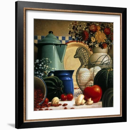 Country Vegetables-Dan Craig-Framed Giclee Print