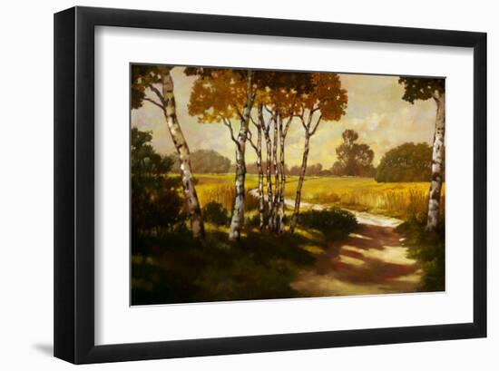 Country Walk II-Graham Reynolds-Framed Art Print