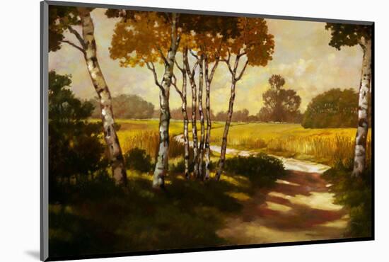 Country Walk II-Graham Reynolds-Mounted Art Print