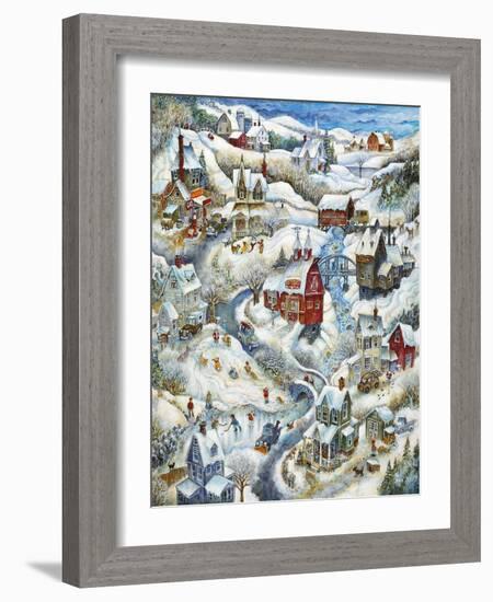 Country Winter-Bill Bell-Framed Giclee Print