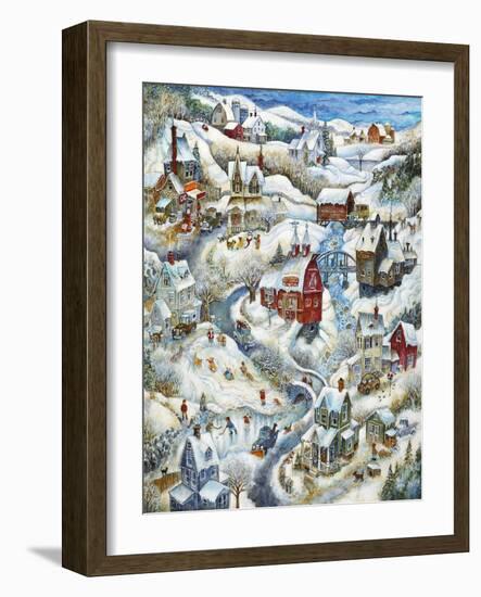 Country Winter-Bill Bell-Framed Giclee Print