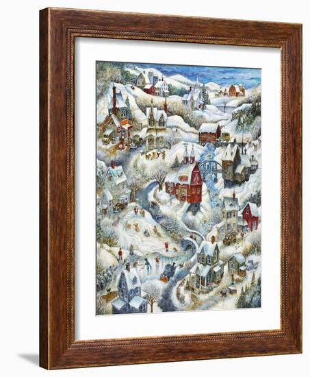Country Winter-Bill Bell-Framed Giclee Print