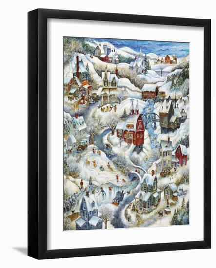 Country Winter-Bill Bell-Framed Giclee Print