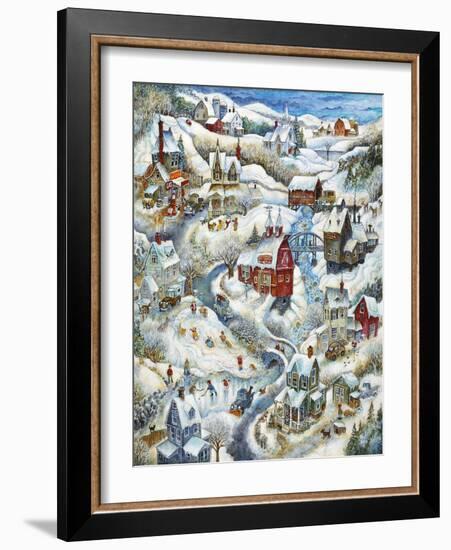 Country Winter-Bill Bell-Framed Giclee Print