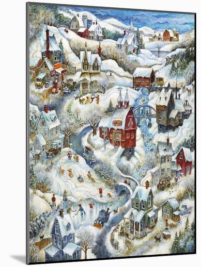 Country Winter-Bill Bell-Mounted Giclee Print