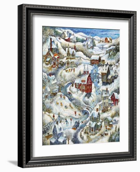 Country Winter-Bill Bell-Framed Giclee Print