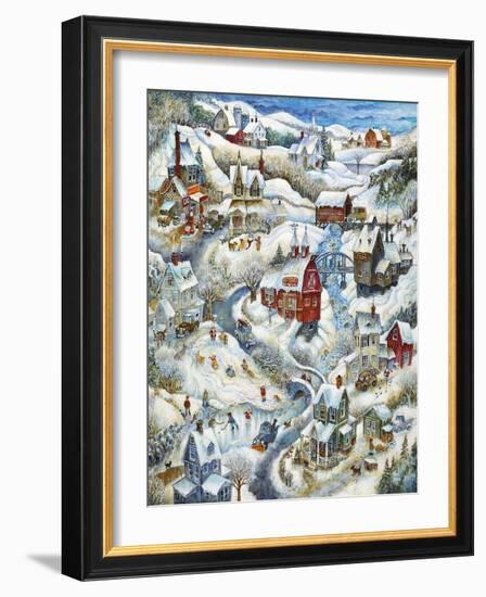 Country Winter-Bill Bell-Framed Giclee Print