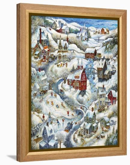 Country Winter-Bill Bell-Framed Premier Image Canvas