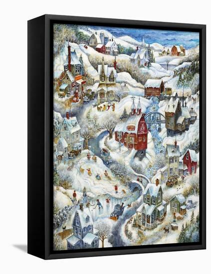 Country Winter-Bill Bell-Framed Premier Image Canvas